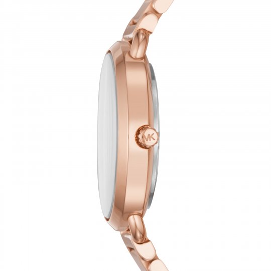 Michael Kors Runway Chronograph Rose Gold Dial Rose Gold Steel Strap Watch for Women - MK5430 Buy Now By Michael Kors