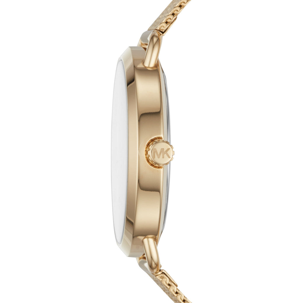 Michael Kors Portia Gold Dial Gold Mesh Bracelet Watch for Women - MK3844 Buy Now By Michael Kors