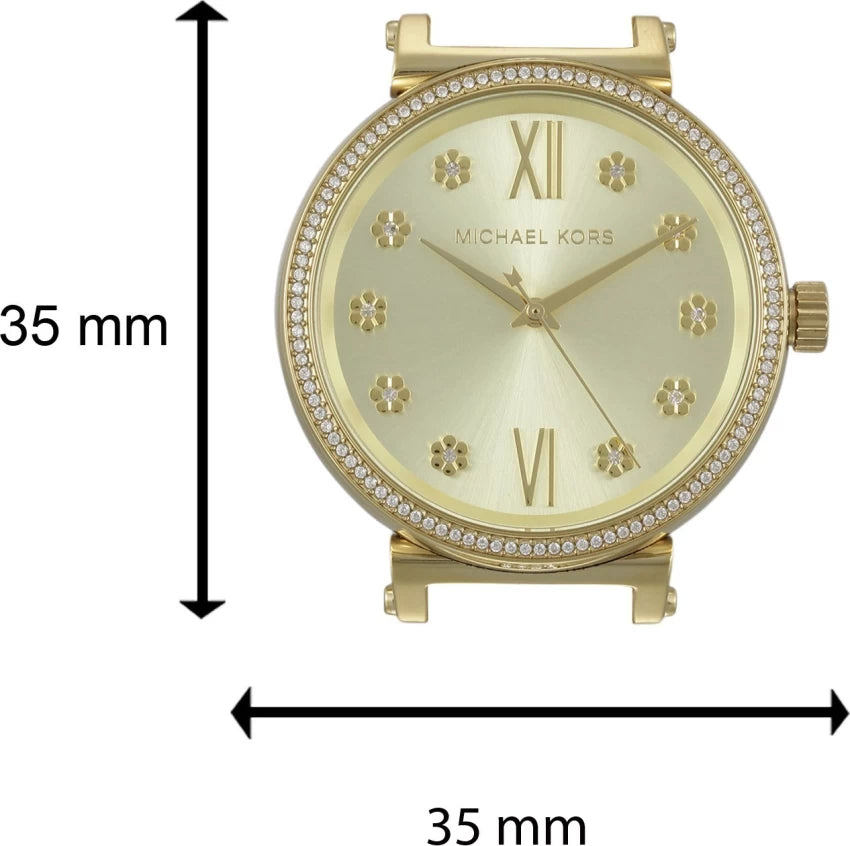Michael Kors Sofie Quartz Gold Dial Gold Steel Strap Watch For Women - MK3881 Buy Now By Michael Kors