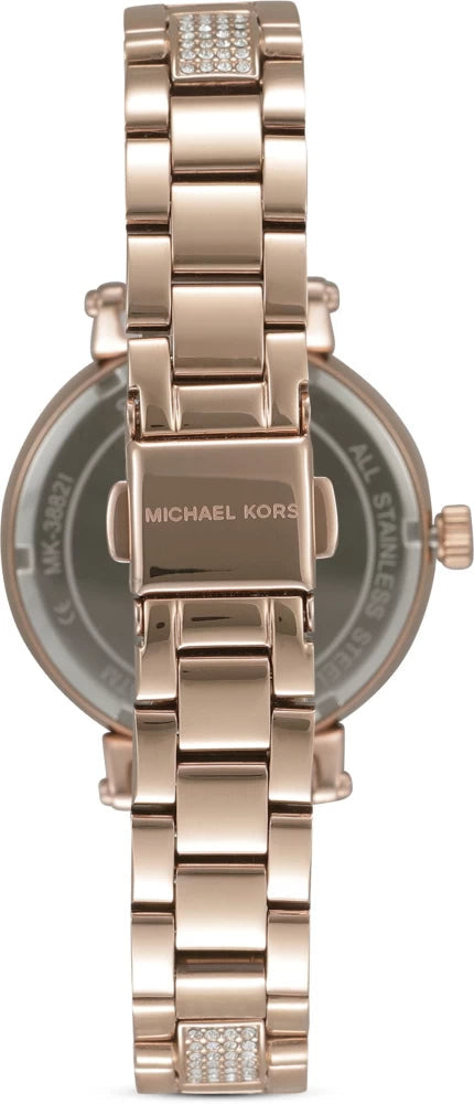 Michael Kors Sofie Quartz Rose Gold Dial Rose Gold Steel Strap Watch For Women - MK3882 Buy Now By Michael Kors