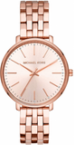 Michael Kors Pyper Three-Hand Rose Gold Dial Rose Gold Steel Strap Watch For Women - MK3897 Buy Now By Michael Kors