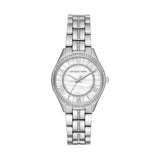 Michael Kors Lauryn Mother of Pearl Dial Silver Steel Strap Watch for Women - MK3900 Buy Now By Michael Kors