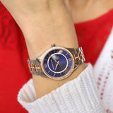 Michael Kors Lauryn Quartz Blue Dial Two Tone Steel Strap Watch For Women - MK3929 Buy Now By Michael Kors