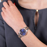 Michael Kors Lauryn Quartz Blue Dial Two Tone Steel Strap Watch For Women - MK3929 Buy Now By Michael Kors