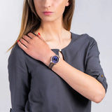 Michael Kors Lauryn Quartz Blue Dial Two Tone Steel Strap Watch For Women - MK3929 Buy Now By Michael Kors