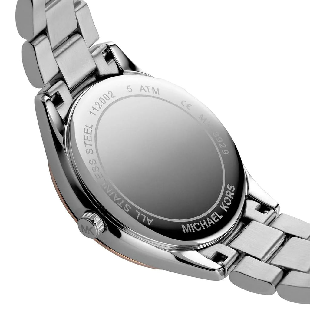 Michael Kors Lauryn Quartz Blue Dial Two Tone Steel Strap Watch For Women - MK3929 Buy Now By Michael Kors