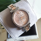 Michael Kors Sofie Quartz Rose Gold Dial Two Tone Steel Strap Watch For Women - MK3972 Buy Now By Michael Kors
