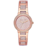 Michael Kors Gabbi Rose Gold Dial Rose Gold Steel Strap Watch For Women - MK3986 Buy Now By Michael Kors