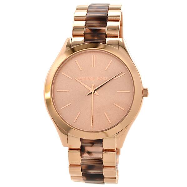 Michael Kors Runway Rose Gold Dial Two Tone Steel Strap Watch for Women - MK4301 Buy Now By Michael Kors