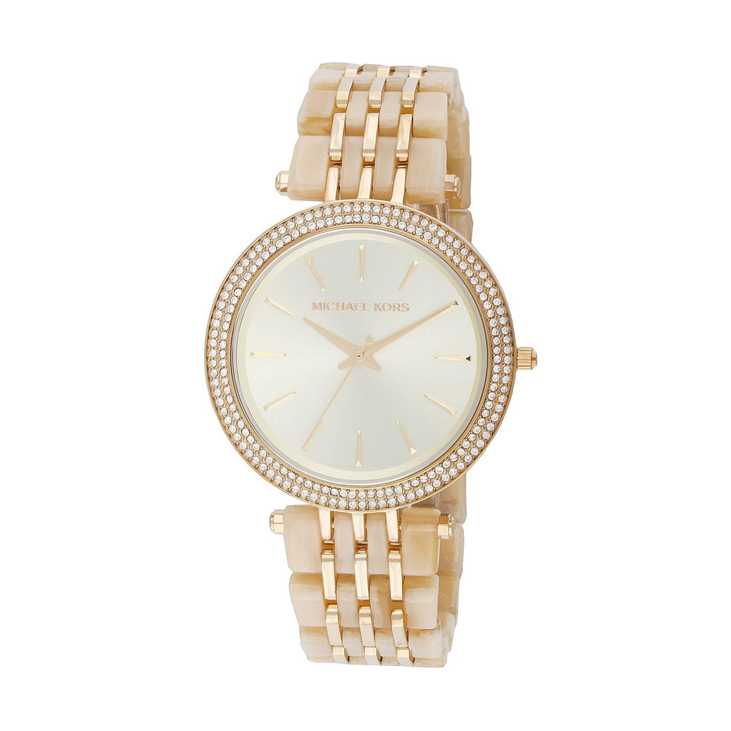 Michael Kors Darci Gold Dial Gold Steel Strap Watch for Women - MK4325 Buy Now By Michael Kors