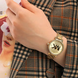 Michael Kors Sofie Quartz Gold Dial Gold Steel Strap Watch For Women - MK4334 Buy Now By Michael Kors