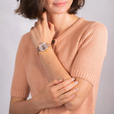 Michael Kors Sofie Quartz Crystals Crystals Rose Gold Dial Rose Gold Steel Strap Watch For Women - MK4336 Buy Now By Michael Kors