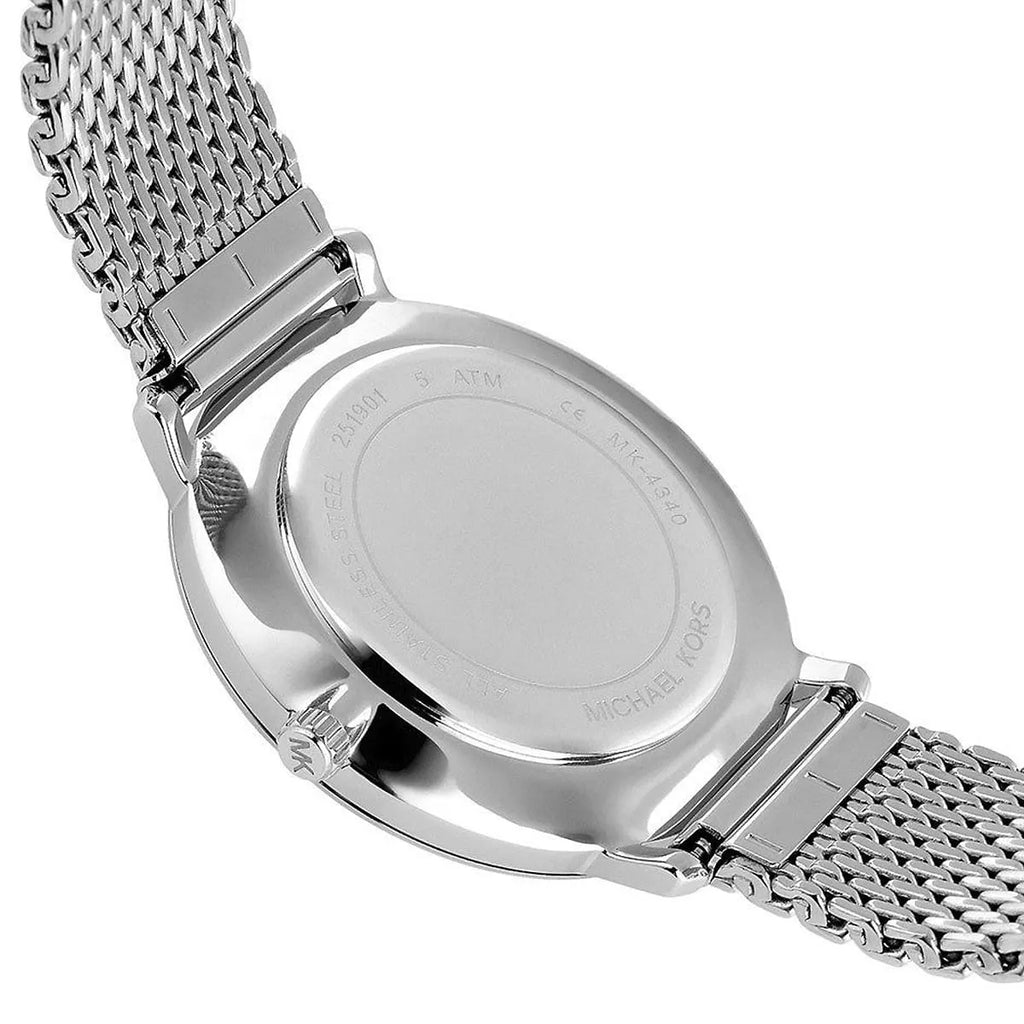 Michael Kors Pyper Quartz White Dial Silver Mesh Strap Watch for Women - MK4338 Buy Now By Michael Kors