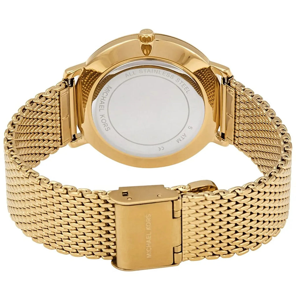 Michael Kors Pyper Quartz Gold Dial Gold Mesh Strap Watch For Women - MK4339 Buy Now By Michael Kors