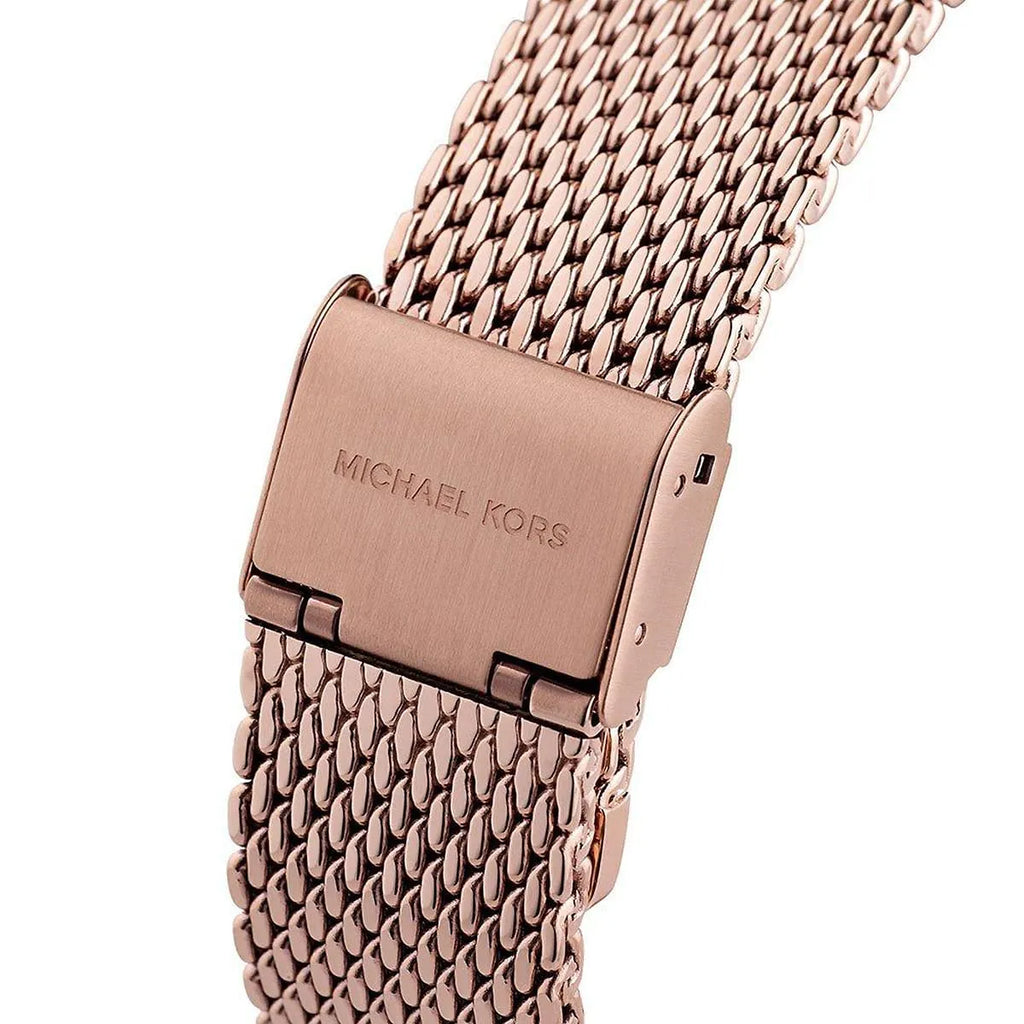 Michael Kors Pyper Quartz Rose Gold Dial Rose Gold Mesh Strap Watch For Women - MK4340 Buy Now By Michael Kors