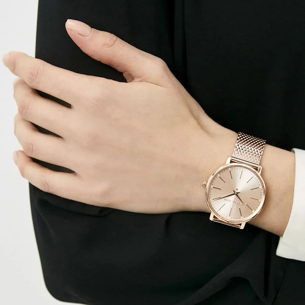 Michael Kors Pyper Quartz Rose Gold Dial Rose Gold Mesh Strap Watch For Women - MK4340 Buy Now By Michael Kors