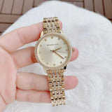 Michael Kors Melissa Quartz Gold Dial Gold Steel Strap Watch for Women - MK4368 Buy Now By Michael Kors