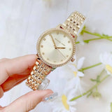 Michael Kors Melissa Quartz Gold Dial Gold Steel Strap Watch for Women - MK4368 Buy Now By Michael Kors