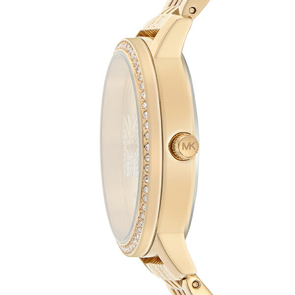 Michael Kors Melissa Pave Gold Dial Gold Steel Strap Watch for Women - MK4371 Buy Now By Michael Kors