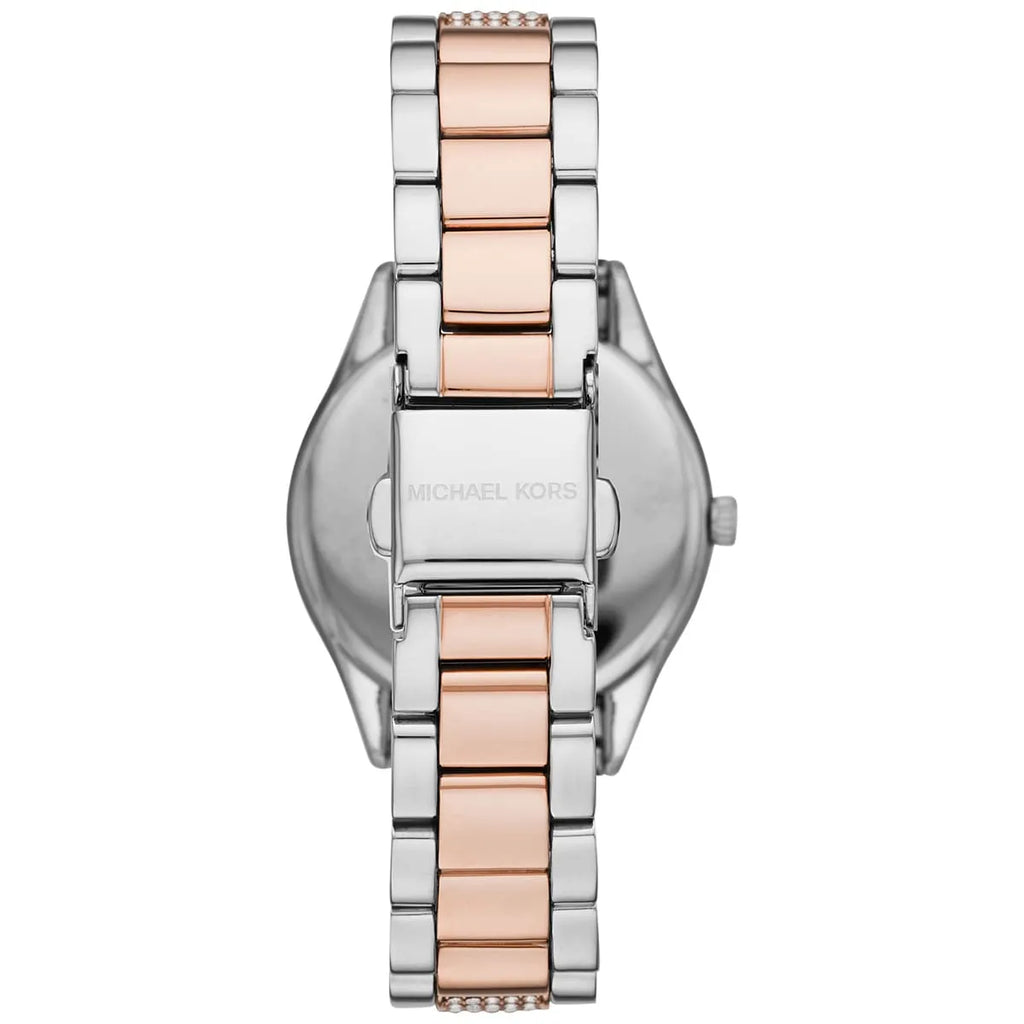 Michael Kors Lauryn Quartz White Dial Two Tone Steel Strap Watch For Women - MK4388 Buy Now By Michael Kors