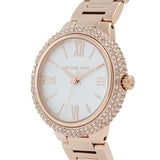 Michael Kors Taryn Quartz White Dial Rose Gold Steel Strap Watch For Women - MK4460 Buy Now By Michael Kors