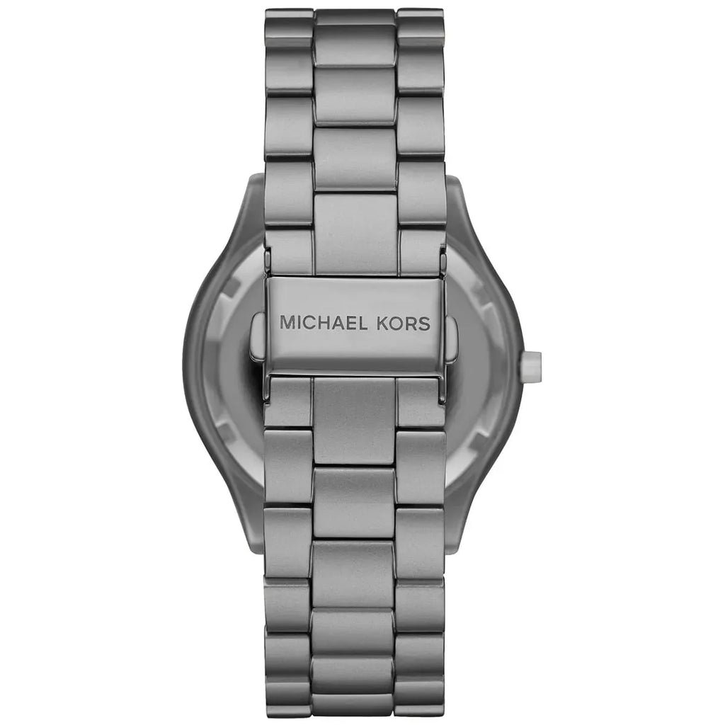 Michael Kors Slim Runway Quartz Grey Dial Grey Steel Strap Watch For Women - MK4506 Buy Now By Michael Kors