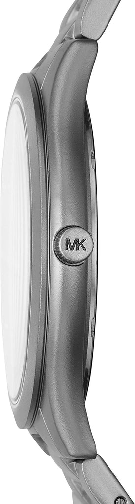 Michael Kors Slim Runway Quartz Grey Dial Grey Steel Strap Watch For Women - MK4506 Buy Now By Michael Kors