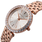 Michael Kors Darci Quartz Rose Gold Dial Rose Gold Steel Strap Watch For Women - MK4514 Buy Now By Michael Kors