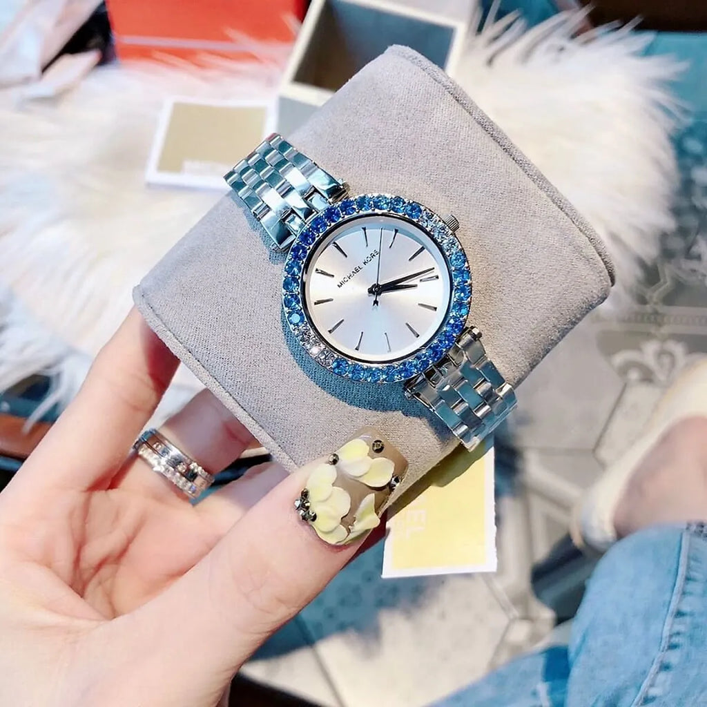 Michael Kors Darci Quartz White Dial Silver Steel Strap Watch For Women - MK4516 Buy Now By Michael Kors