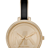 Michael Kors Jaryn Quartz Gold Dial Black Steel Strap Watch For Women - MK4544 Buy Now By Michael Kors