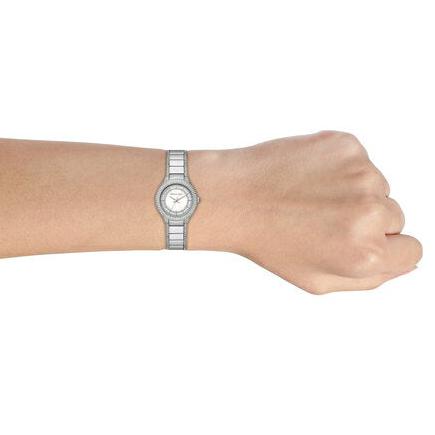 Michael Kors Sylvia Mother of Pearl Dial Silver Steel Strap Watch For Women - MK4657 Buy Now By Michael Kors