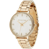 Michael Kors Pyper Three Hand White Dial Gold Steel Strap Watch For Women - MK4666 Buy Now By Michael Kors
