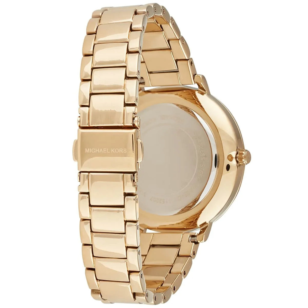 Michael Kors Pyper Three Hand White Dial Gold Steel Strap Watch For Women - MK4666 Buy Now By Michael Kors