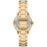 Michael Kors Tibby Multifunction Analog Black Dial Gold Steel Strap Watch for Women - MK4684 Buy Now By Michael Kors