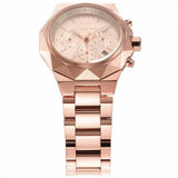 Michael Kors Raquel Analog Rose Gold Dial Rose Gold Steel Strap Watch For Women - MK4688 Buy Now By Michael Kors