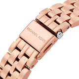 Michael Kors Harlowe Rose Gold Dial Rose Gold Steel Strap Watch For Women - MK4710 Buy Now By Michael Kors