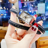 Michael Kors Empire Three-Hand Silver Dial Black Leather Strap Watch For Women - MK4722 Buy Now By Michael Kors