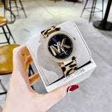 Michael Kors Parker Black Dial Cheetah Print Brown Leather Strap Watch For Women - MK4723 Buy Now By Michael Kors