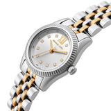 Michael Kors Lexington Analog Silver Dial Two Tone Steel Strap Watch for Women - MK4740 Buy Now By Michael Kors