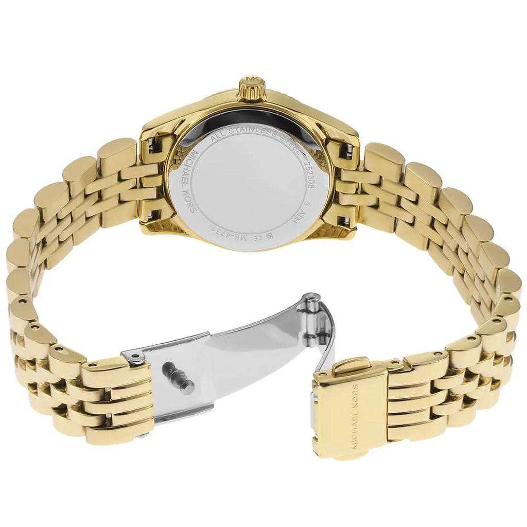 Michael Kors Lexington Analog Gold Dial Gold Steel Strap Watch for Women - MK4741 Buy Now By Michael Kors
