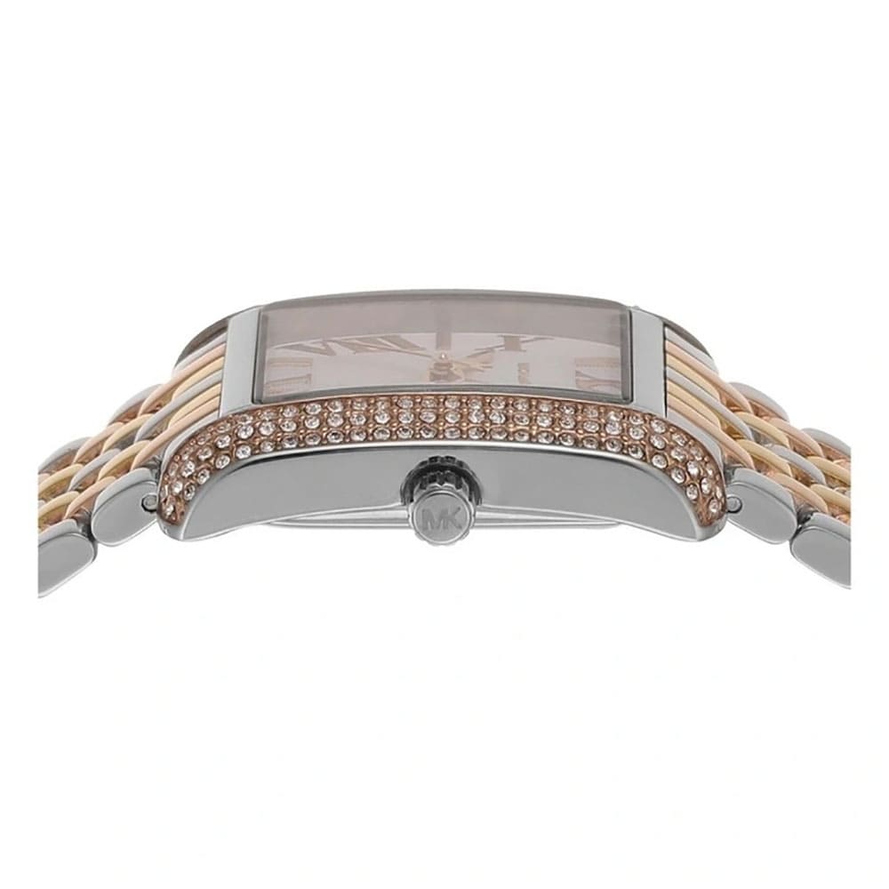 Michael Kors Emery Three-Hand White Dial Two Tone Steel Strap Watch for Women - MK4744 Buy Now By Michael Kors