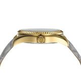 Michael Kors Lexington Analog Silver Dial White Leather Strap Watch For Women - MK4746 Buy Now By Michael Kors