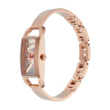 Michael Kors Empire Pavé Analog Rose Gold Dial Rose Gold Steel Strap Watch for Women - MK4858 Buy Now By Michael Kors