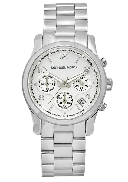 Michael Kors Runway Silver Dial Silver Steel Strap Watch for Women - MK5076 Buy Now By Michael Kors