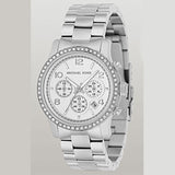 Michael Kors Brinkley Silver Dial with Diamonds Silver Steel Strap Watch for Women - MK5083 Buy Now By Michael Kors