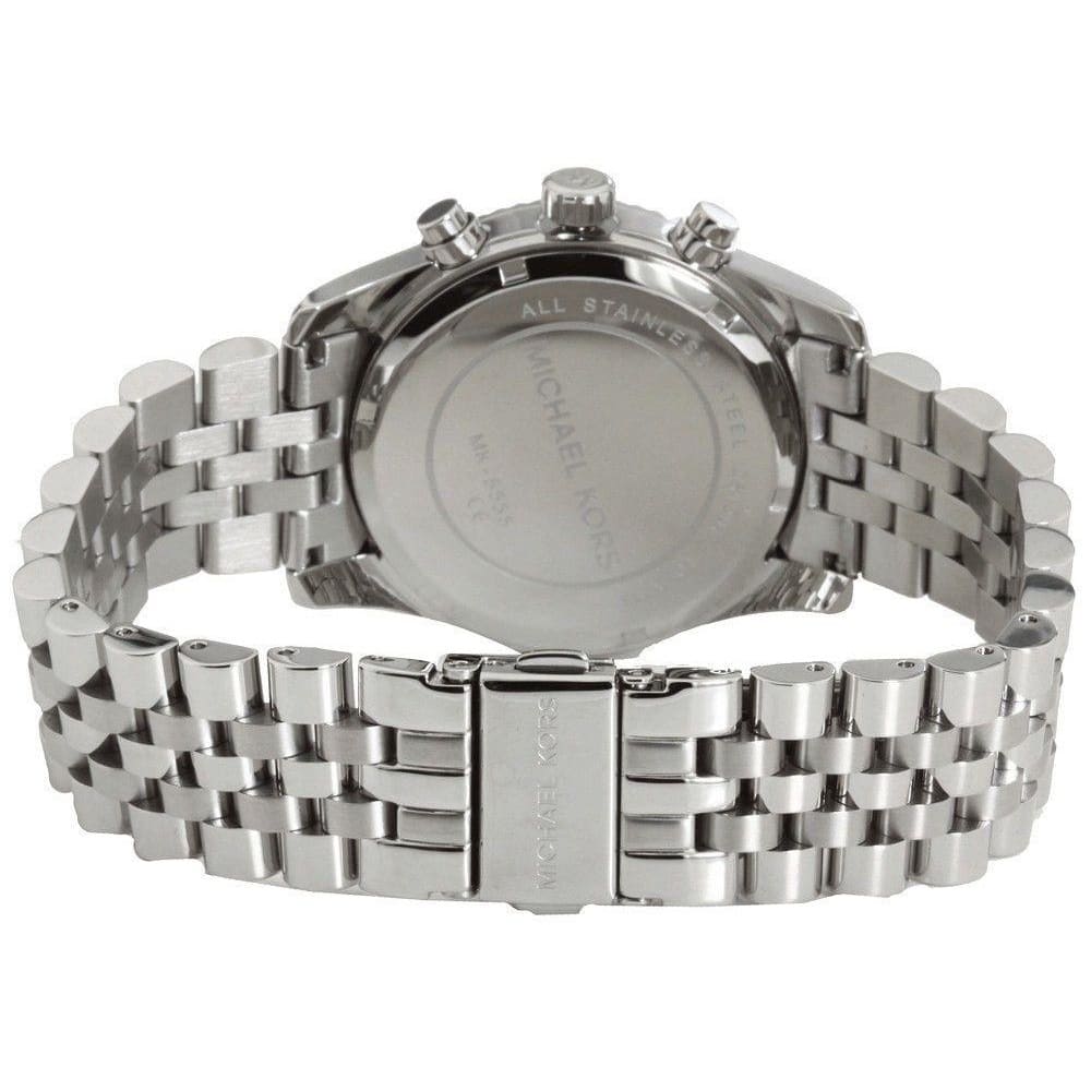 Michael Kors Lexington Silver Dial Silver Steel Strap Watch for Women - MK5555 Buy Now By Michael Kors