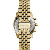 Michael Kors Lexington Chronograph Gold Dial Gold Steel Strap Watch for Women - MK5556 Buy Now By Michael Kors