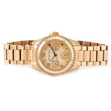 Michael Kors Blair Rose Gold Dial Rose Gold Steel Strap Watch for Women - MK5613 Buy Now By Michael Kors