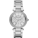 Michael Kors Parker Silver Dial Silver Steel Strap Watch for Women - MK5615 Buy Now By Michael Kors