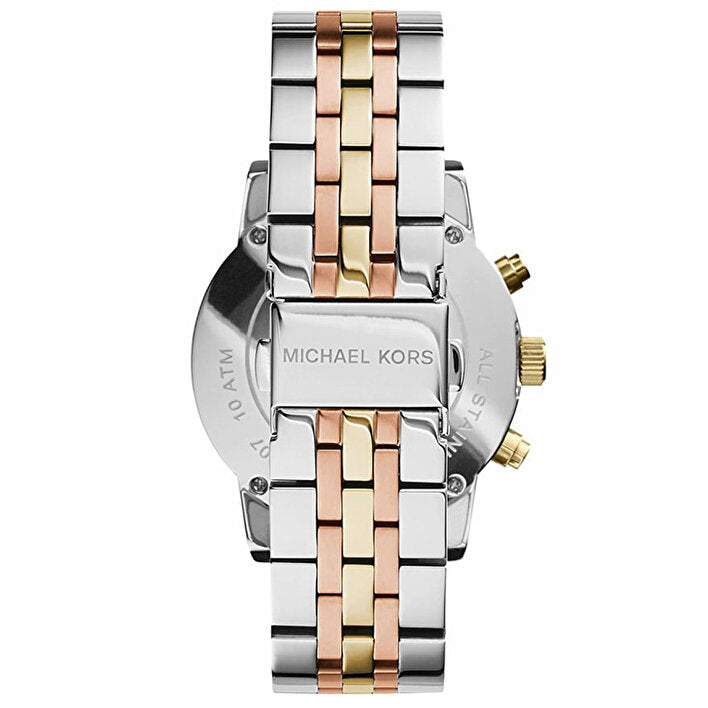 Michael Kors Ritz White Dial Two Tone Steel Strap Watch for Women - MK5650 Buy Now By Michael Kors